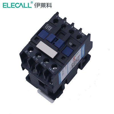 伊莱科 交流接触器CJX2系列380V 220V线圈电压银触点0910 1210 CJ