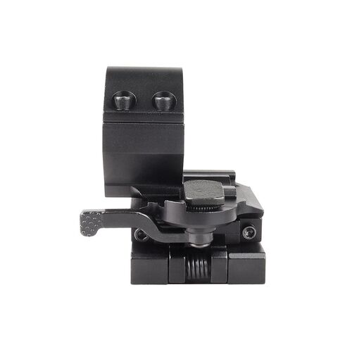 菠萝镜侧翻一体夹 34mm管夹激光瞄支架金属电筒管夹增倍镜侧翻