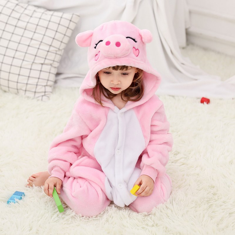 三只小猪演出服儿童女童动物造型衣服幼儿园舞蹈服小班运动会班服
