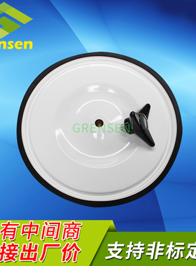 3566沉流式滤筒除尘器盖板斜装式椭圆形滤筒除尘器门盖手轮密封圈