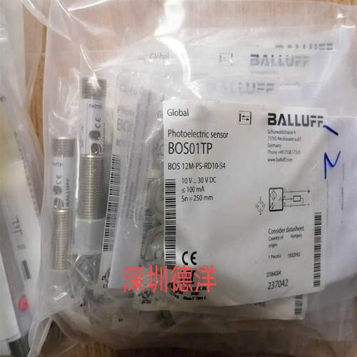 (叽叽配件)巴鲁夫balluff BOS01TP BOS 12M-PS-RD10-S4
