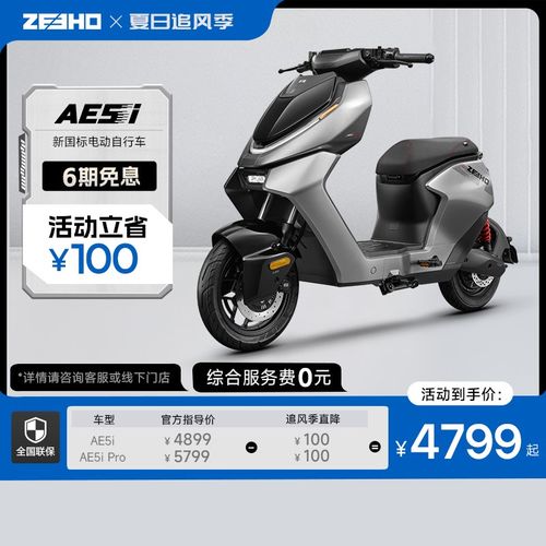 【AE5i电自】ZEEHO极核新国标电动车AE5i Pro智能铅酸踏板电自