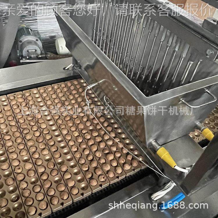 爆米花巧克力注芯生产线 全自动饼干注芯机 饼干机械厂家