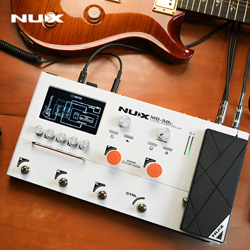 NUX纽克斯MG50 Li电吉他贝斯综合效果器充电蓝牙LOOP循环内录鼓机