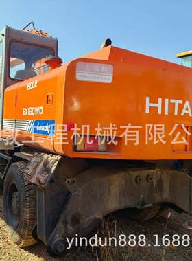HITACHI日立60轮式二手 现货出口日立挖掘机EX-60 轮式挖掘机
