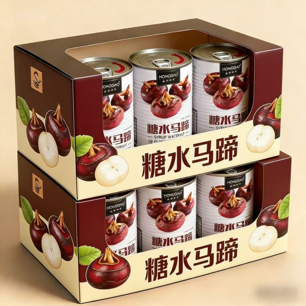 太便宜】新鲜马蹄罐头整箱分量荸荠升级当季批发水果罐头实惠大果