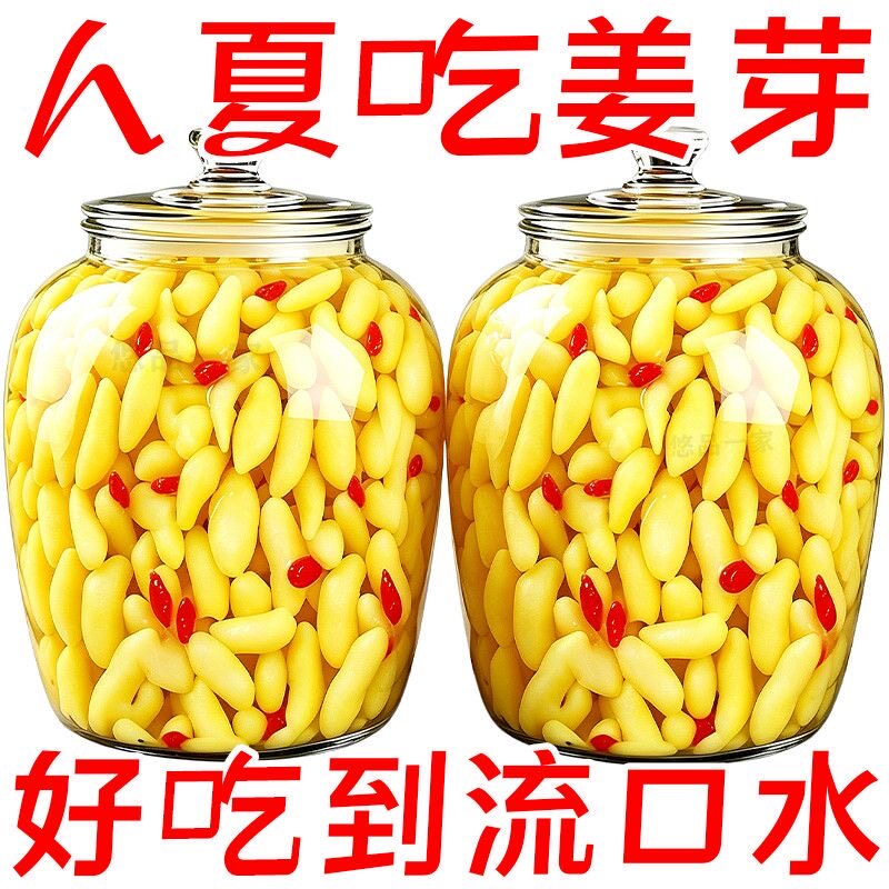 特价2大袋】山东特产枸杞嫩姜芽泡菜生姜姜枸杞泡姜芽下饭糖醋味