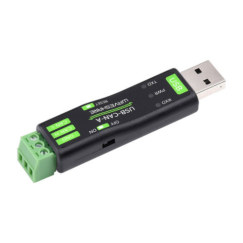 微雪工业级USB转CAN模块USB CAN总线分析仪 调试模块适配器分析仪