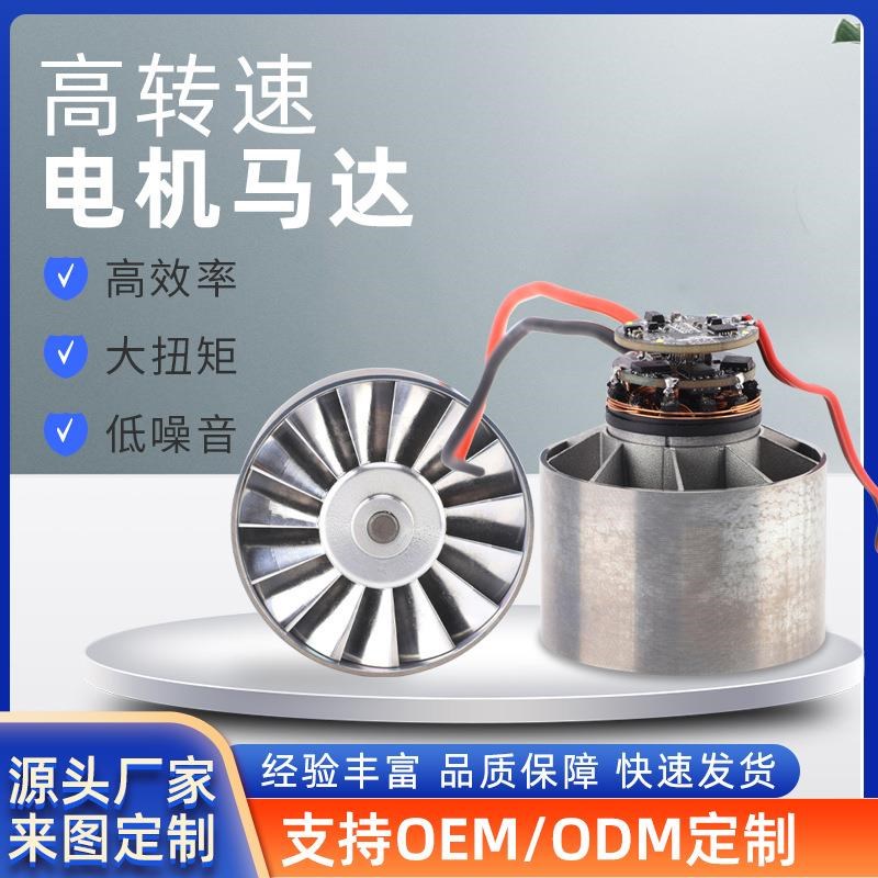 源头厂家直供高转速微型直流电机吸尘器洗车枪低噪音电机