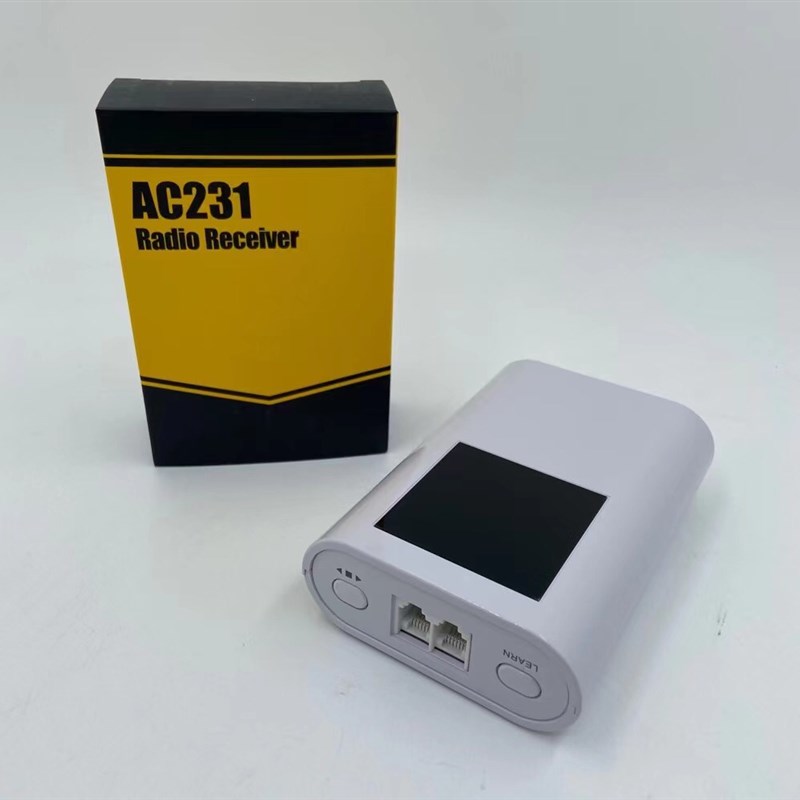 奥科无线接收器485干触点手控开关AC231-0酒店工程百叶帘接风光雨