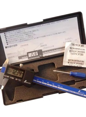 日本企鹅亲和电子数显卡尺高精度游标卡尺19994/100mm150mm/19995
