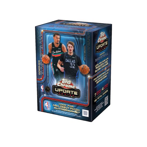 篮球球星卡【25-26 篮球 topps chrome updates value】