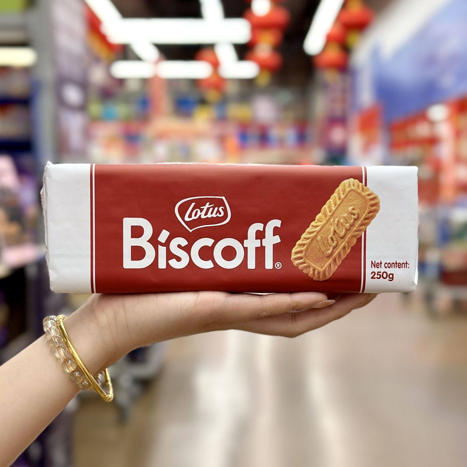 比利时进口Lotus和情缤咖时焦糖饼干配咖啡曲奇饼网红零食250ｇ