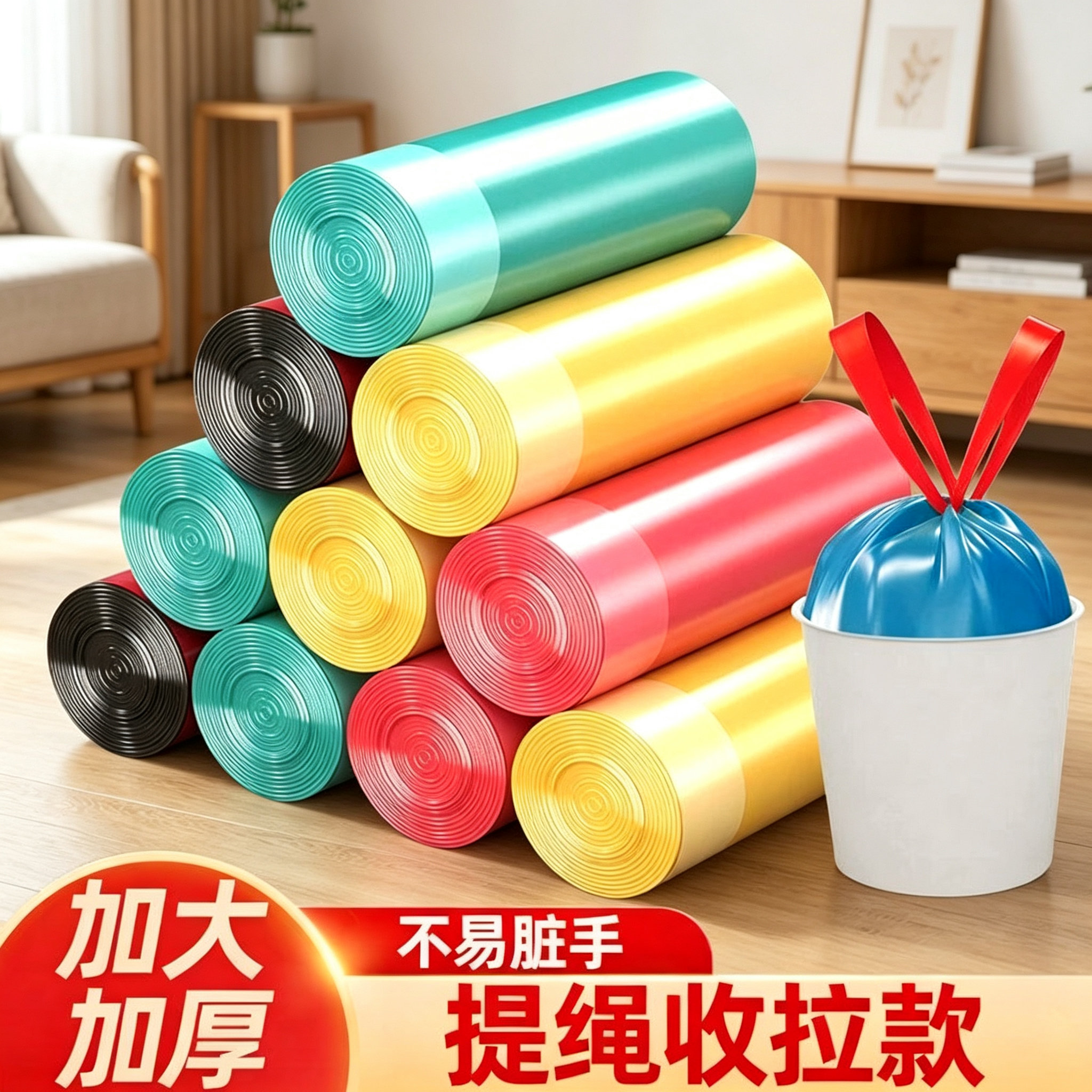 筱颖家庭45*50垃圾袋子
