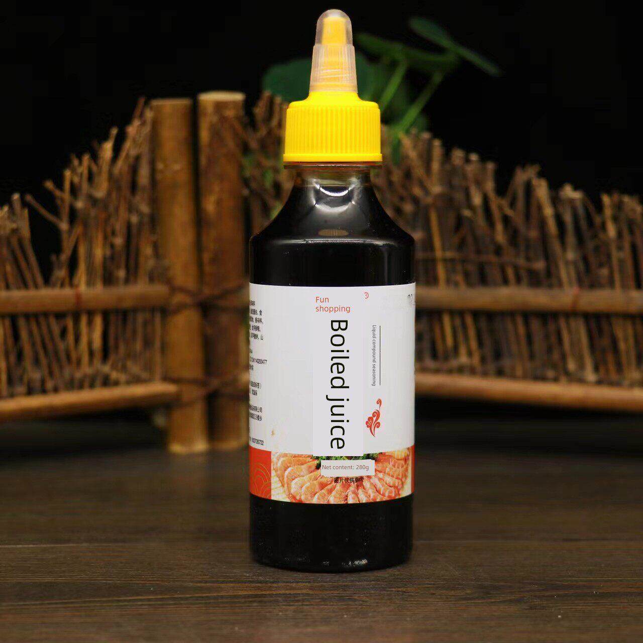 趣味淘白灼汁280克清蒸鱼葱油白灼大虾白灼菜心凉拌菜海鲜调味料