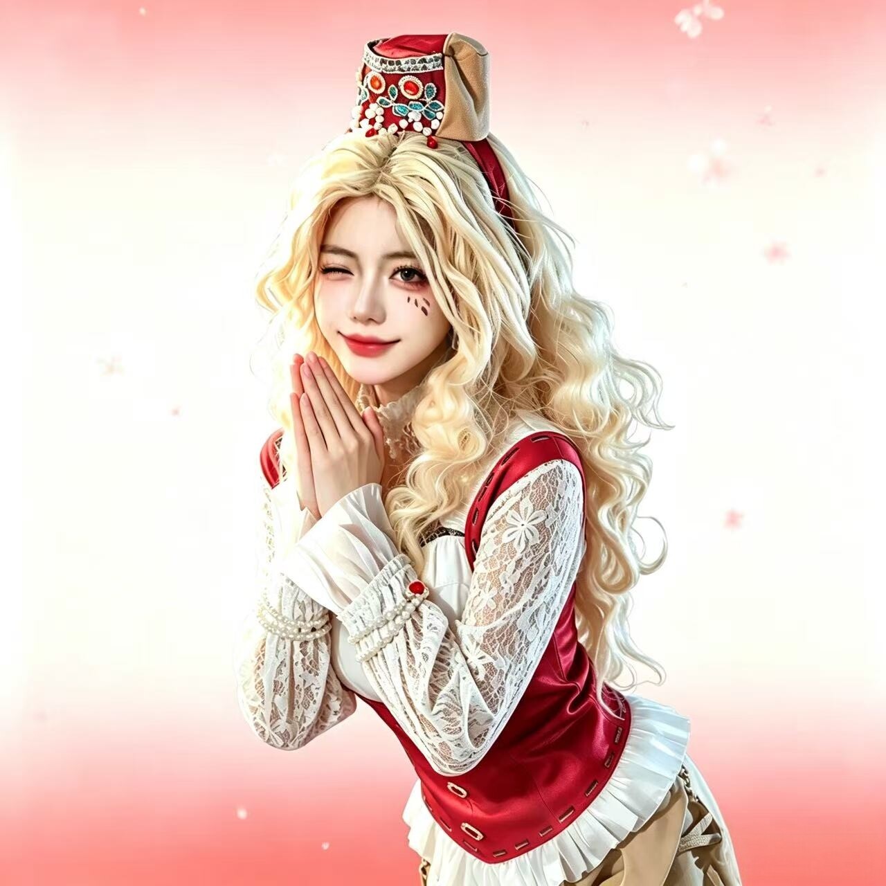 第五人格心理学家莱拉cos服假发