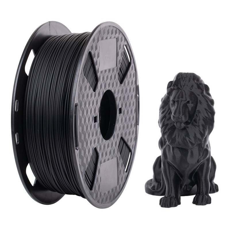 抗静电PLA黑色3D打印线材 1.75MM防静电3D打印耗材 1KG装黑色PLA线材图片