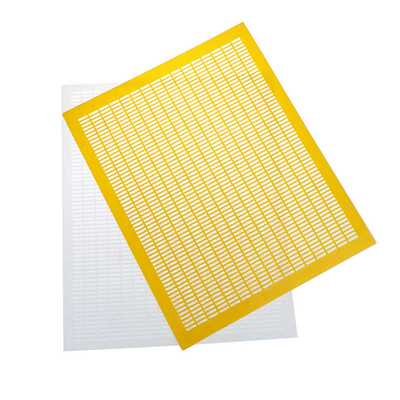 养蜂工具白色/黄色塑料意蜂中蜂隔王板蜂箱隔板10帧可裁剪隔王珊