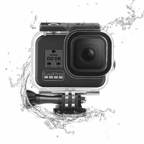 Gopro hero8防水壳 gopro8运动相机防水壳 原装透明壳潜水保护壳