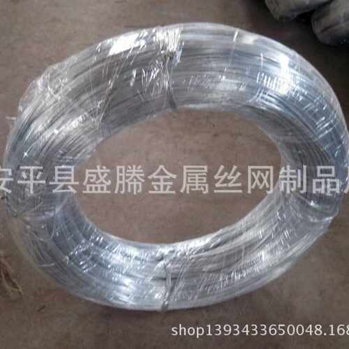 12号镀锌铁丝 切断丝 8号电镀锌绑丝 建筑绑丝 10号热镀锌铁丝