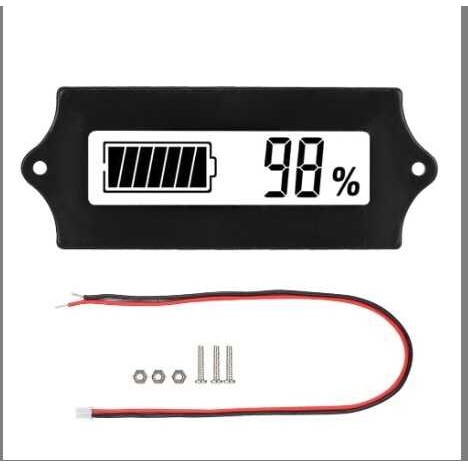 12v24v48v60v72v蓄电池铅酸锂电池电量显示器电量表GY-6G