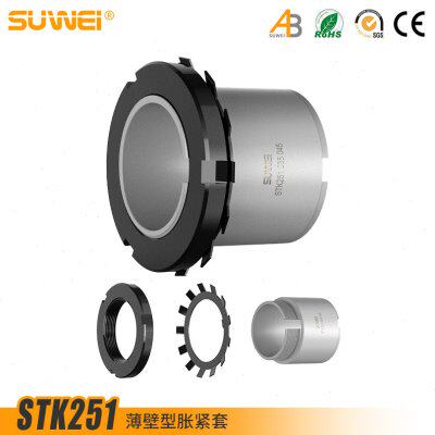 STK251涨紧套Z19B胀套KTR125.1胀紧套TLK251涨套RCK55免键轴套
