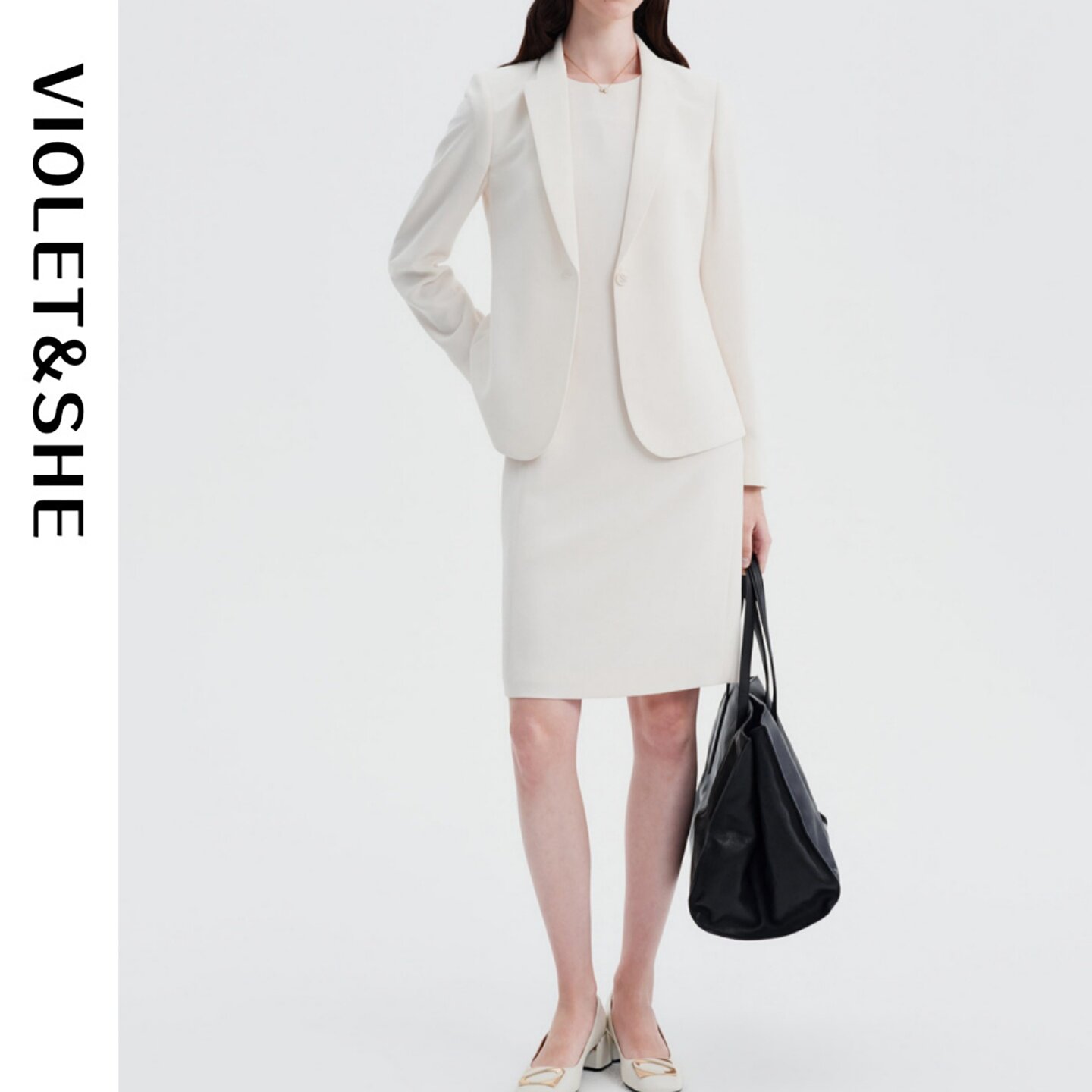 VIOLET&SHE夏季通勤西装两件套