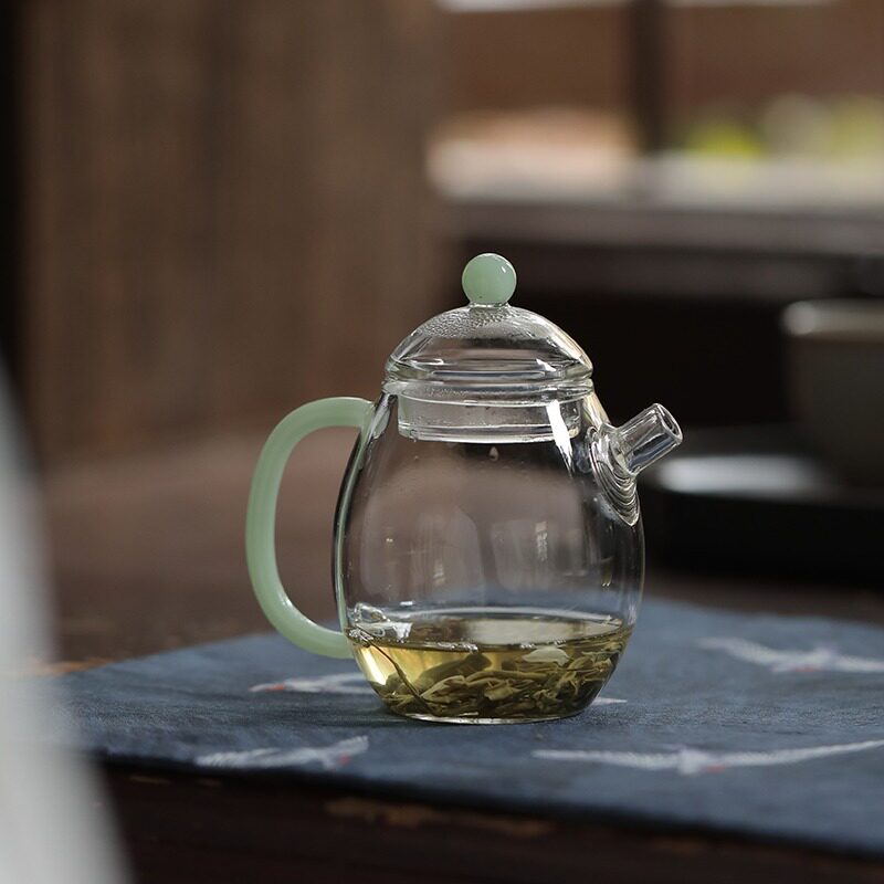 耐热玻璃新款玻璃泡茶壶龙茶壶