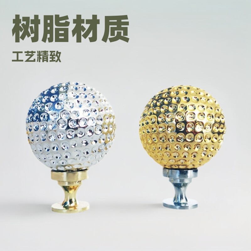 树脂品，高尔夫纪念礼品欧冠纪念品桌面摆件配件