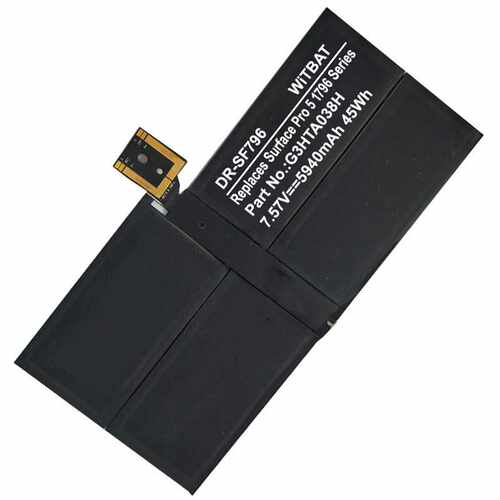 适用微软Surface Pro 5 1796平板电脑电池 G3HTA038H
