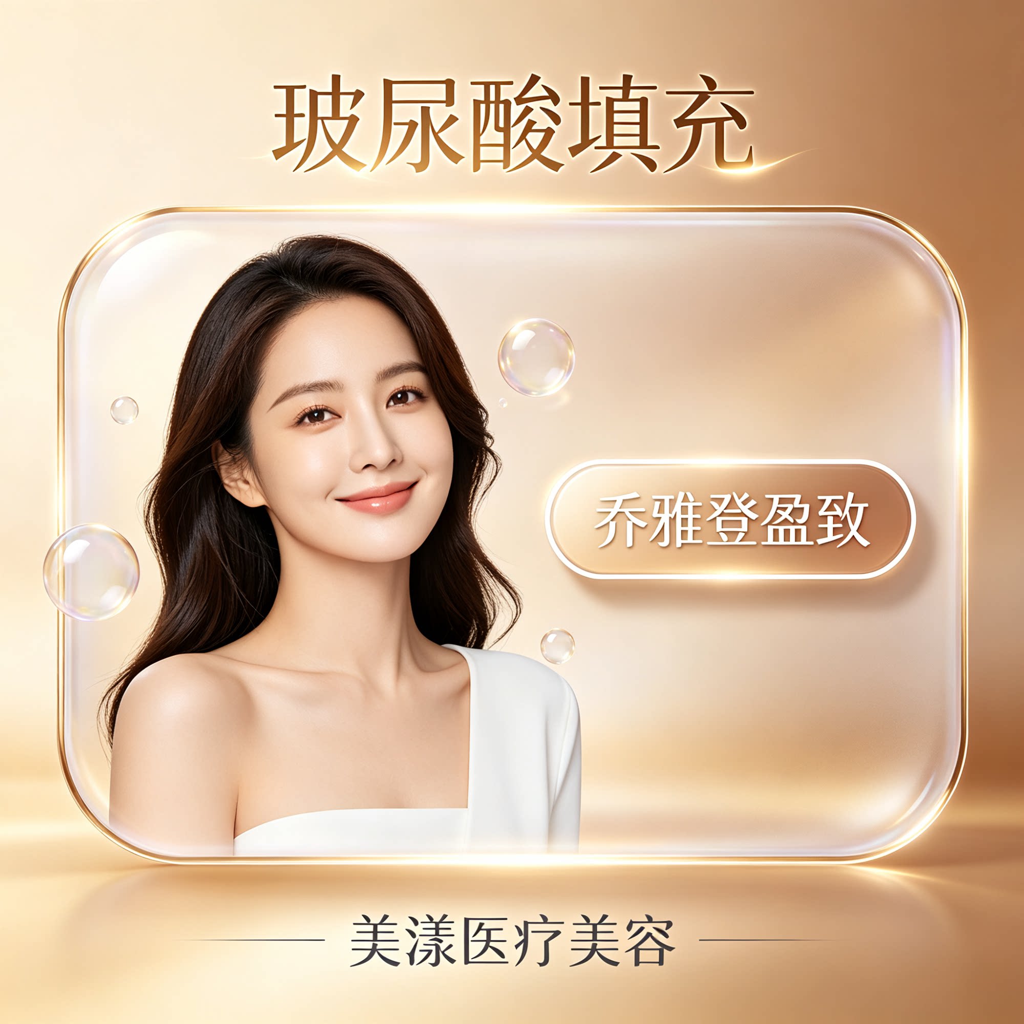 美漾医疗美容 乔雅登盈致1ml 玻尿酸填充护理 鼻唇沟单支体验图片
