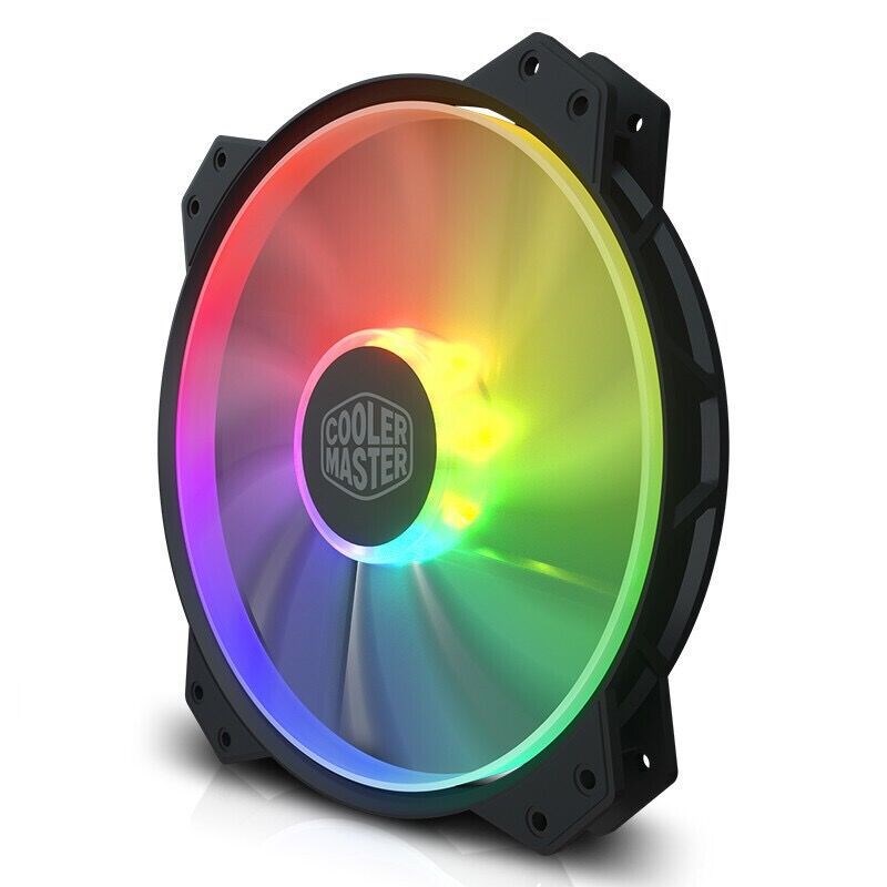 酷冷至尊 MF200R 20CM机箱风扇12V 四针RGB 5V 三针ARGB 神光同步