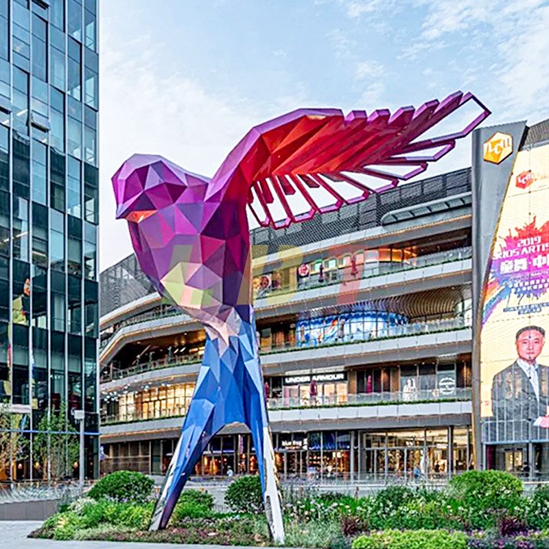 力必特不锈钢燕子动物景观广场雕塑公园城市地标园林金属装饰美陈