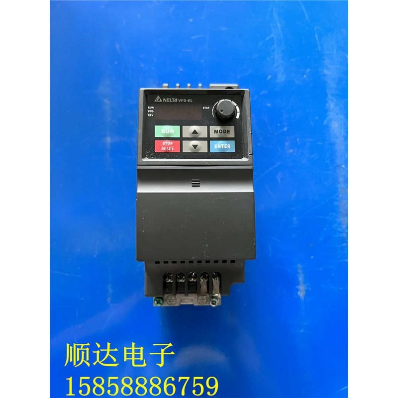 漂亮台达变频器VFD-EL系列VFD007EL43A 0.75KW 380V现货