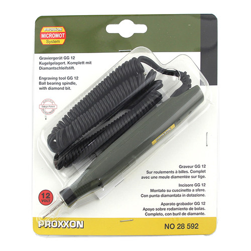 德国PROXXON手持雕刻笔雕刻打磨笔刻字雕花NO28592 GG12