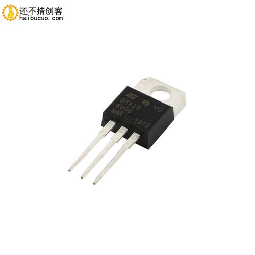 BTA16-600B TO-220 16A 600V 双向可控硅