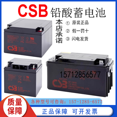 原装正品CSB蓄电池假一罚十