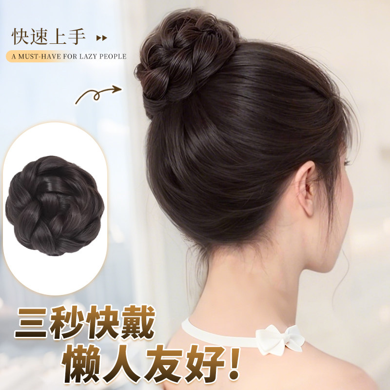 石镕假发花苞头发饰热销榜抓夹款