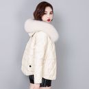 加厚皮衣绵羊皮狐狸毛皮草外套 新款 海宁真皮羽绒服女短款 2025冬季