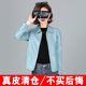 韩版 海宁真皮皮衣女短款 2025春秋新款 显瘦机车绵羊皮夹克女士外套
