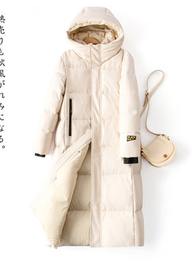 2026冬季新款海宁真皮羽绒服女中长款绵羊皮韩版显瘦过膝皮衣外套
