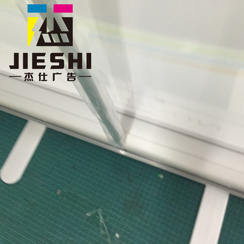 铝合金展架易拉宝定制 全铝型材制作画面挺直不卷边80x200cm