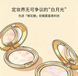 日本同款EEEEE家大饼致极欢颜蜜粉饼控油持久定妆散粉便携8.8g