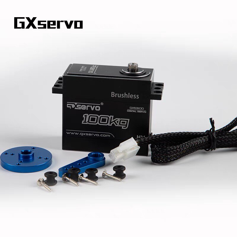 GX63100BLS 100KG无刷RS485串口数字舵机 机器人大扭力舵机