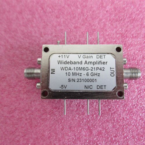 10MHz-6GHz 42dB增益 VGC 射频微波增益控制放大器 21dBm 0-25dB