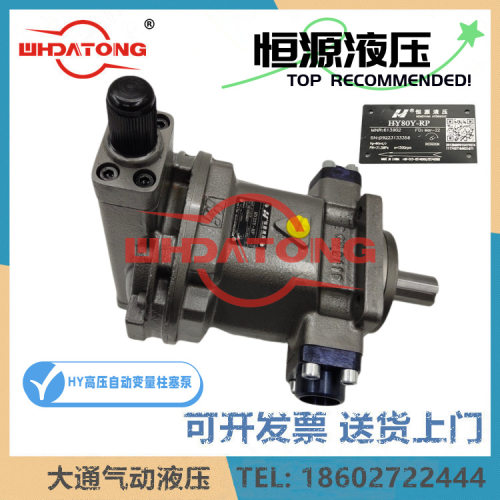 江苏恒源液压轴向柱塞泵HY107Y-RP HY140Y HY125Y-RP HY160Y-RP63