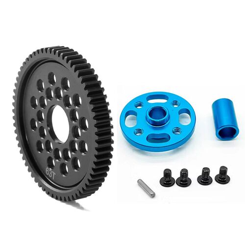 田宫TAMIYA TT-02 高速金属大齿套装63-64-66-71 54500铝合金套件