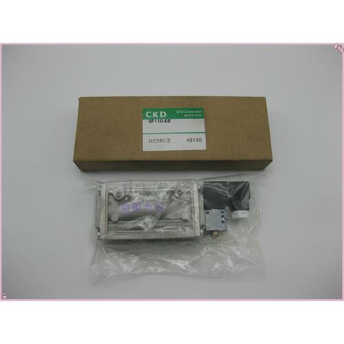 CKD原装全新电磁阀 4F110-08    DC24V