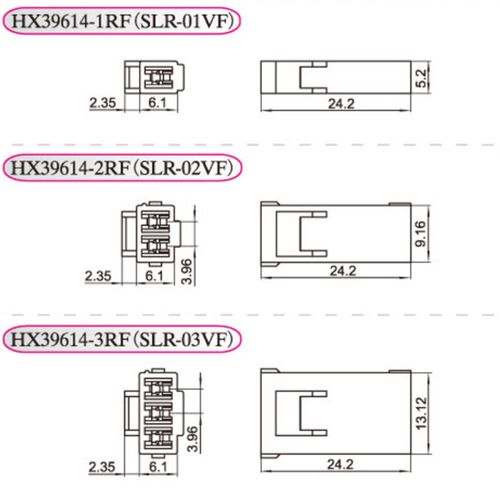 HXH红星接插件SLR-1RF 2RF 3R 4R 6R 02VF插头连接器HX39614-2RF