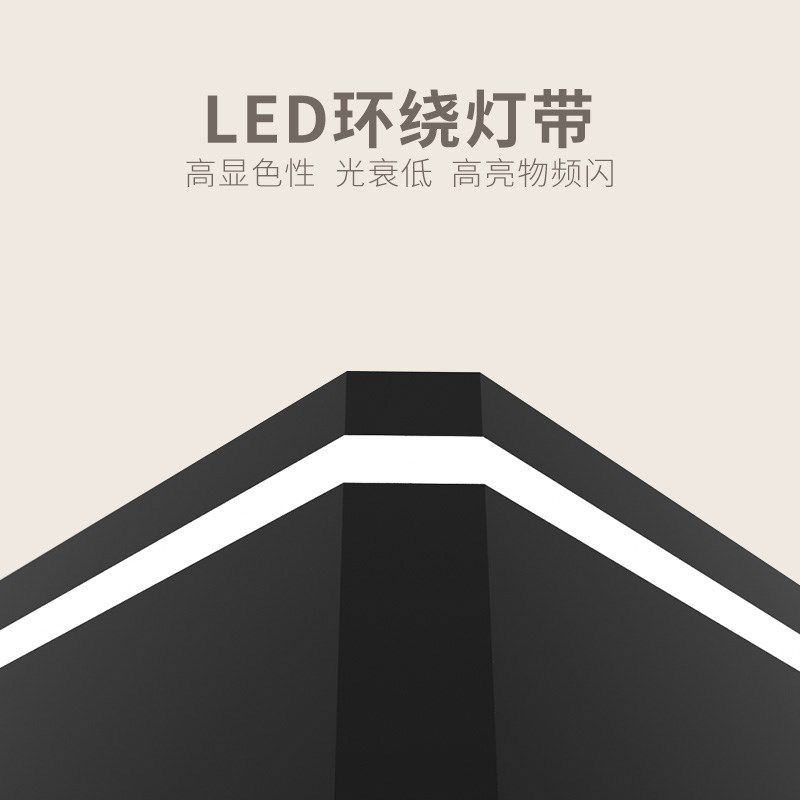 可定制黑洞手办展示柜 带灯白色展示柜 木质模型展示架 中岛直播